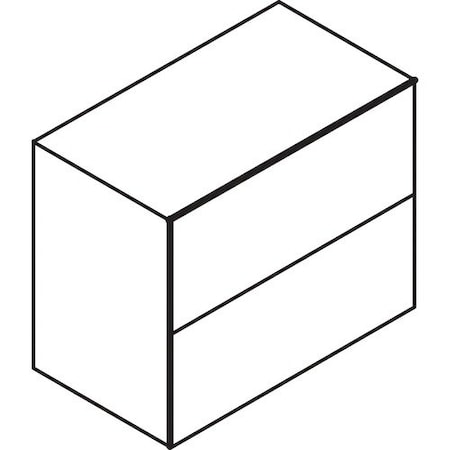 Groupe Lacasse Lateral File Unit, 36inWx24inDx29-1/2inH, Hard Rock Maple LAS72K2436LFE